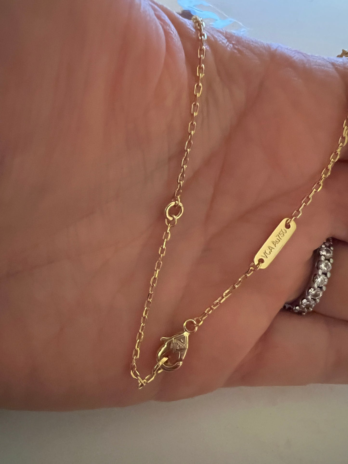 Clover Pendant 18K  Gold Plated 925 Sterling Silver 1 motif Clover Pendant