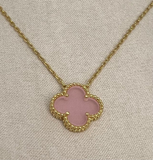 Clover Pendant 18K  Gold Plated 925 Sterling Silver 1 motif Clover Pendant