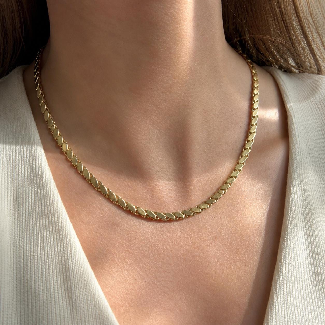 Gold Jewelry Set, Necklace Bracelet Set, Gold Plated Stainless Steel Chain Set, Matching Minimal Jewelry, Layering Set, Gift for Her