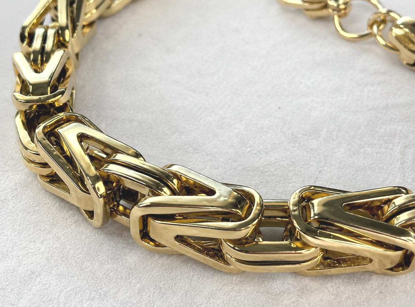 Unisex Chunky Gold Chain Bracelet|14K Gold Plated 316L Stainless Steel|Thick Heavy Adjustable Bracelet|Bold Statement Jewelry for Men Women