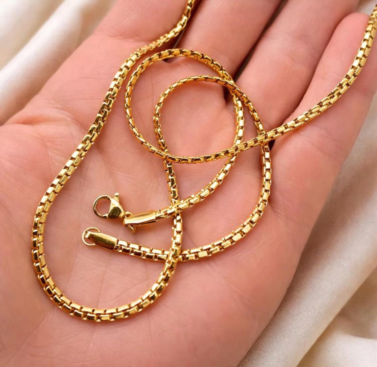 Coastal Pearl Necklace, Ocean Pendant Necklace, Gold Pearl Necklace, Beach Jewelry, Mermaid Necklace, Waterproof Necklace, Gift for Her
